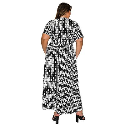 empire waist dress plus size pattern Evening Party Dress Plus Size Women A-Line Empire Waist Chiffon