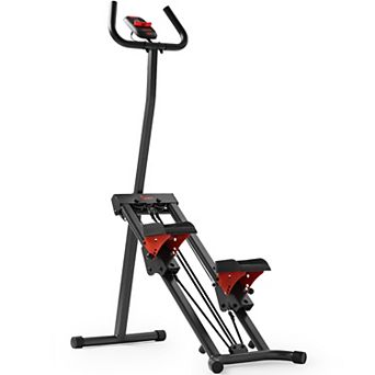 Smart Foldable Stair Climber with Balance-Assist Cords