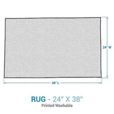 Park Designs Summer Vacation Washable Rug 24" X 38"