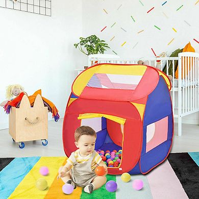 Kids Tent House with Ball Pit and Carry Bag