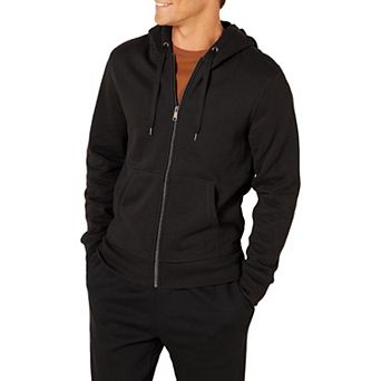 Men’s Warm Fleece Zip-Up Hoodie Everyday Activewear Comfort