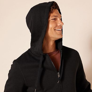 Men’s Warm Fleece Zip-Up Hoodie Everyday Activewear Comfort