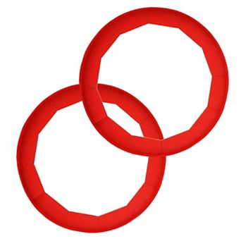 Adjustable Silicone Pie Crust Shields for Baking Pies Eight to Eleven Inch