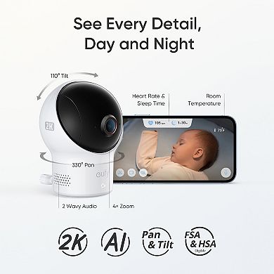 Eufy Smart Sock & Wireless Baby Monitor Bundle