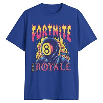 Men's Fortnite Royale 8 Ball Graphic Tee