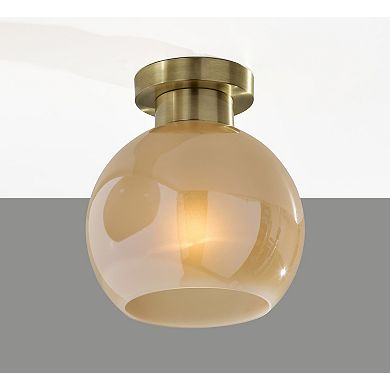 ADESSO Atticus Flush Mount Ceiling Light Fixture