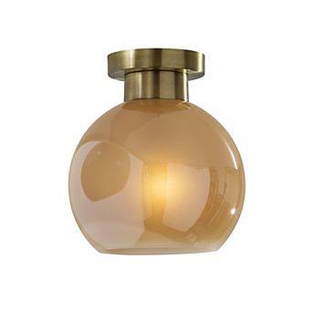 ADESSO Atticus Flush Mount Ceiling Light Fixture