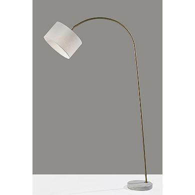 ADESSO Chrystie Adjustable Arc Floor Lamp
