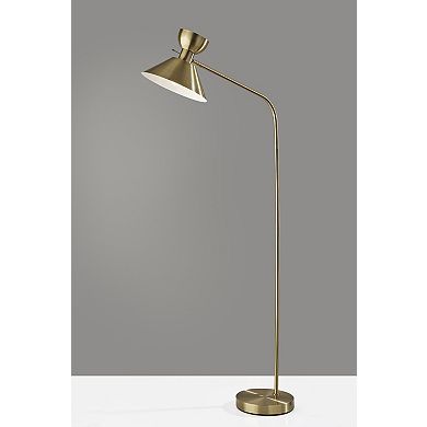 ADESSO Duke Adjustable Arm Floor Lamp