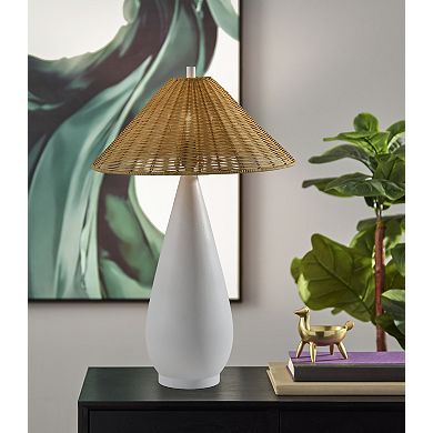 ADESSO Lorelei Woven Table Lamp