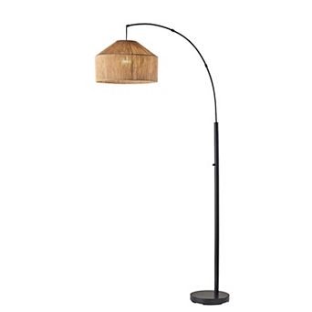 ADESSO Amalfi Arc Floor Lamp with Adjustable Arm