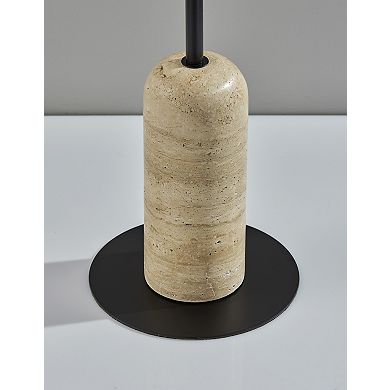 ADESSO Byron Floor Lamp with Dimmable Feature and Adjustable Height