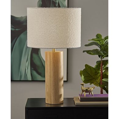 ADESSO Brayden Wood Table Lamp