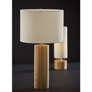 ADESSO Brayden Wood Table Lamp