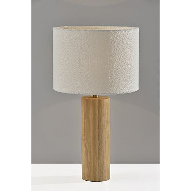 ADESSO Brayden Wood Table Lamp