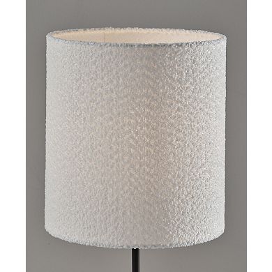 ADESSO Brielle Modern Tall Table Lamp with Wood Base