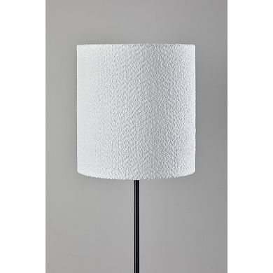 ADESSO Brielle Floor Lamp with Wood Base