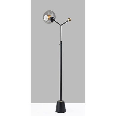 ADESSO Modern Adjustable Arm Floor Lamp