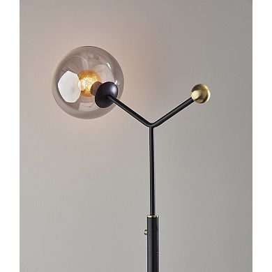 ADESSO Modern Adjustable Arm Floor Lamp