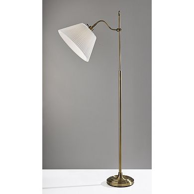 ADESSO Darcy Table Lamp with Pleated Shade