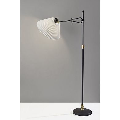 ADESSO Elijah Adjustable Arm Floor Lamp