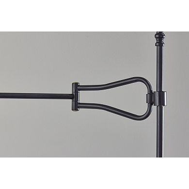 ADESSO Elijah Adjustable Arm Floor Lamp