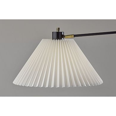 ADESSO Elijah Adjustable Arm Floor Lamp