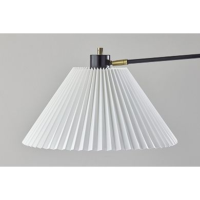 ADESSO Elijah Adjustable Arm Floor Lamp