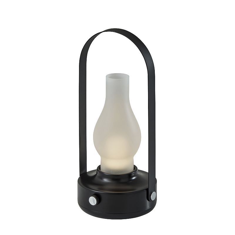 ADESSO Eddy LED Table Lamp, Black