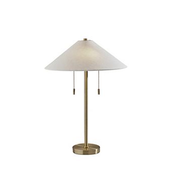 ADESSO Claremont Modern Table Lamp with Adjustable Pull Chains