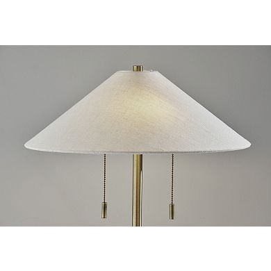 ADESSO Claremont Modern Table Lamp with Adjustable Pull Chains