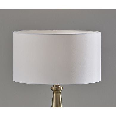ADESSO Linda Brass Finish Table Lamp