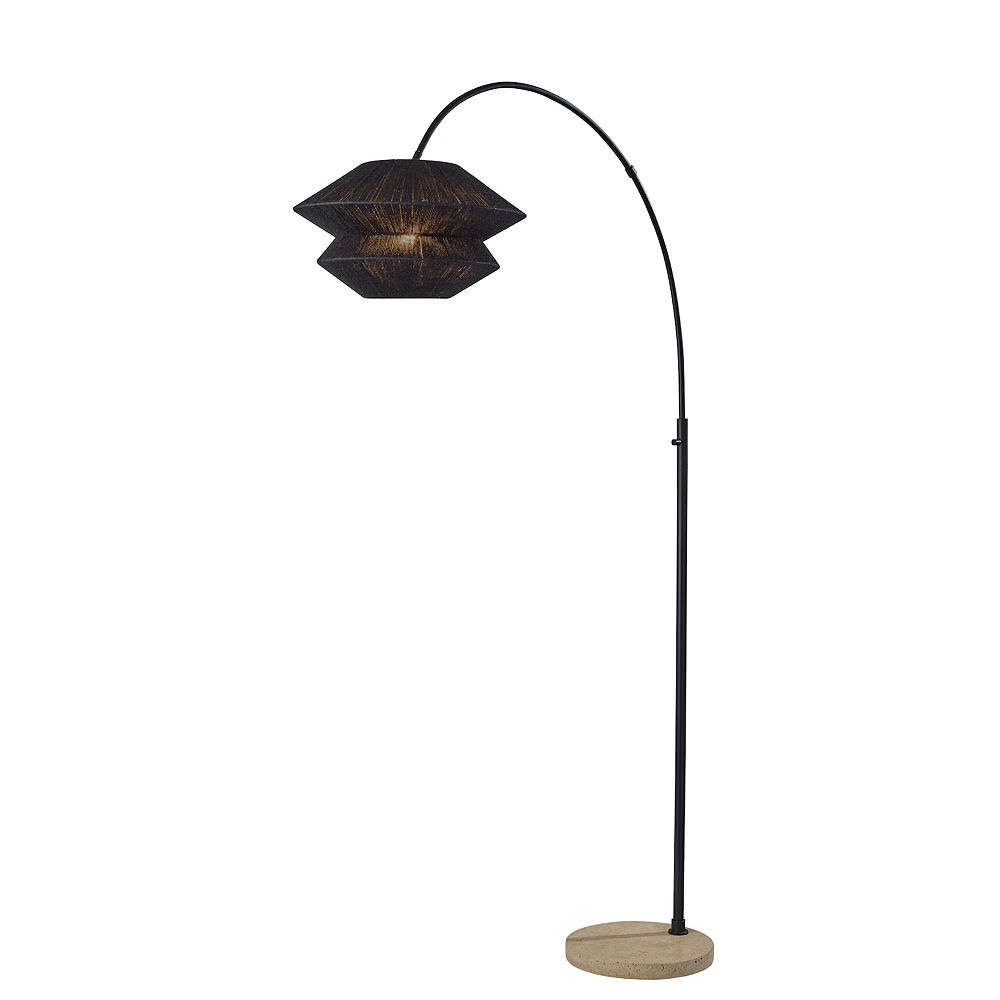 ADESSO Arc Floor Lamp with Adjustable Arm