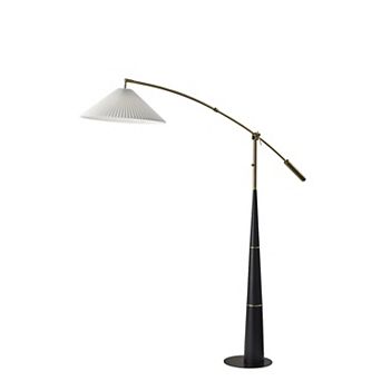 ADESSO Leroy Arc Floor Lamp With Adjustable Arm