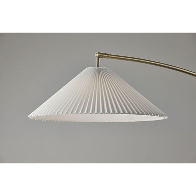 ADESSO Leroy Arc Floor Lamp With Adjustable Arm