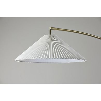 ADESSO Leroy Arc Floor Lamp With Adjustable Arm