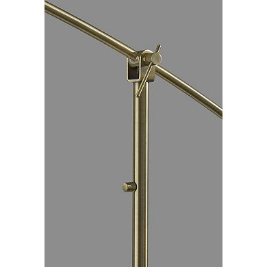 ADESSO Leroy Arc Floor Lamp With Adjustable Arm