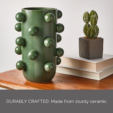 Ceramic Bulbous Sculptural Vase