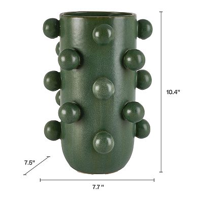 Ceramic Bulbous Sculptural Vase