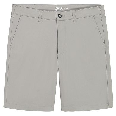 Men's IZOD 7-inch Saltwater Flat Front Twill Shorts