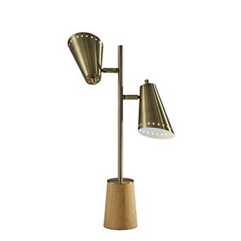 ADESSO Josephine Dimmable Desk Lamp with Adjustable Arms