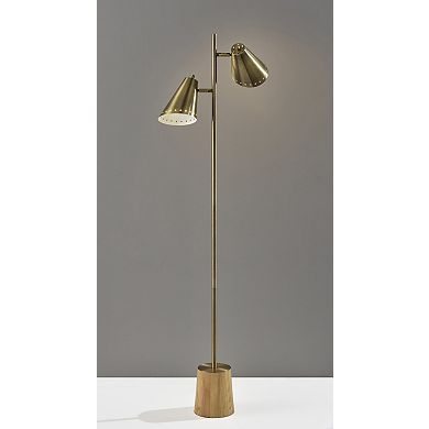 ADESSO Josephine Adjustable Arm Floor Lamp