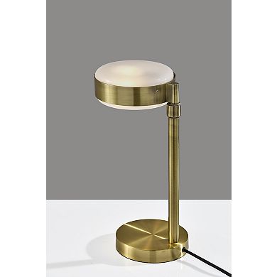 ADESSO Linis Adjustable Metal Table Lamp