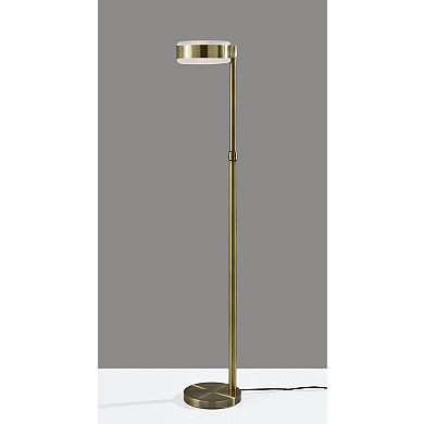 ADESSO Linis Adjustable Arm Floor Lamp
