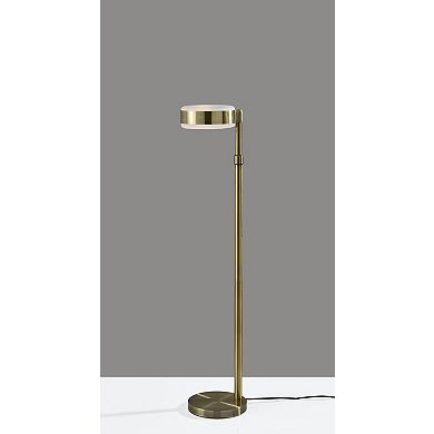 ADESSO Linis Adjustable Arm Floor Lamp