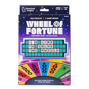 Educational Insights Wheel of Fortune Electronic Game