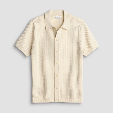 Men's Sonoma Goods For Life® 7GG Textured Button-Down Shirt