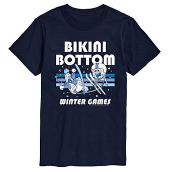 Big & Tall SpongeBob SquarePants Winter Games Graphic Tee