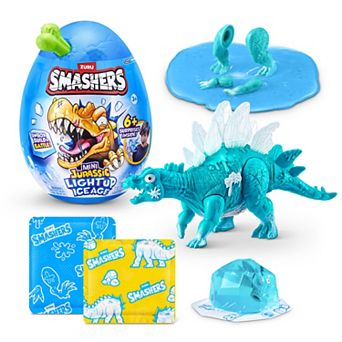 ZURU Smashers Mini Jurassic Light-Up Ice Age Action Figure - Styles May Vary