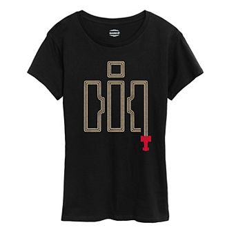 Women's Case IH Logo Tractor Tracks Graphic Tee